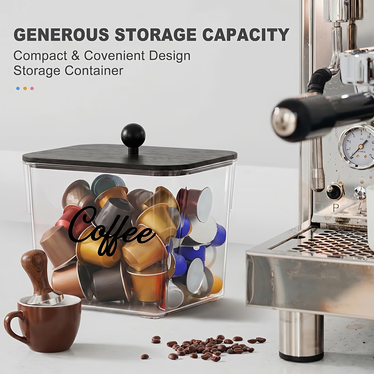 Tempat Penyimpanan Pod Kopi de - Commercial Kitchen Organization ulasan dan harga