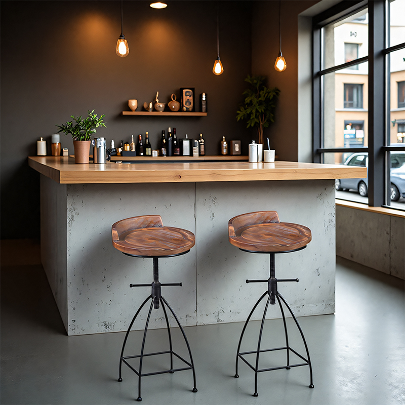 ‌ Bangku Bar Industri Dapat Di - Commercial Kitchen Island ulasan dan harga