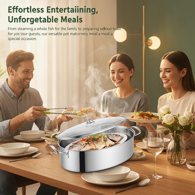 Penghangat Ikan Bentuk Oval Ba - Commercial Kitchen Induction ulasan dan harga