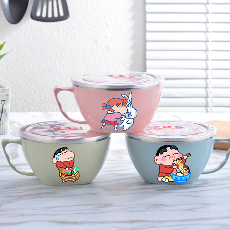 Mangkuk Mie Crayon Shin-chan M - Commercial Kitchen Organization ulasan dan harga