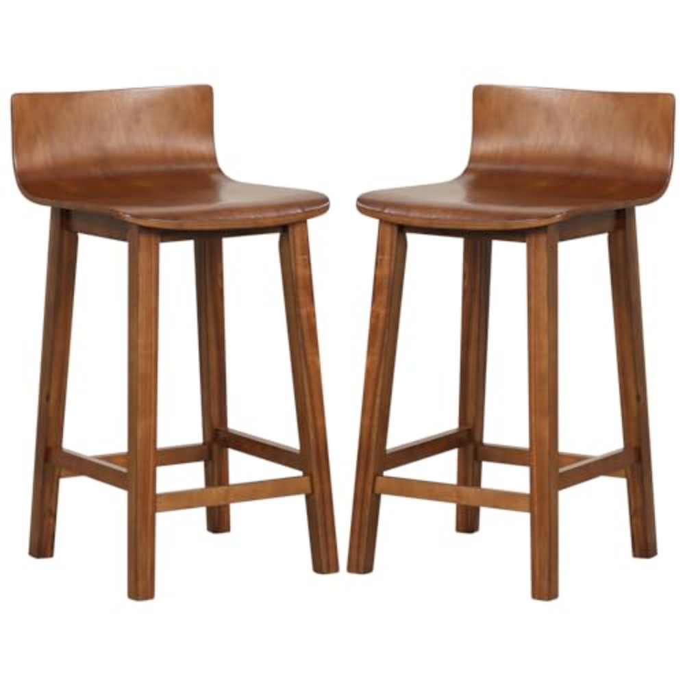 Kursi Bar Kayu Solid 24,5 inci - Commercial Kitchen Island ulasan dan harga