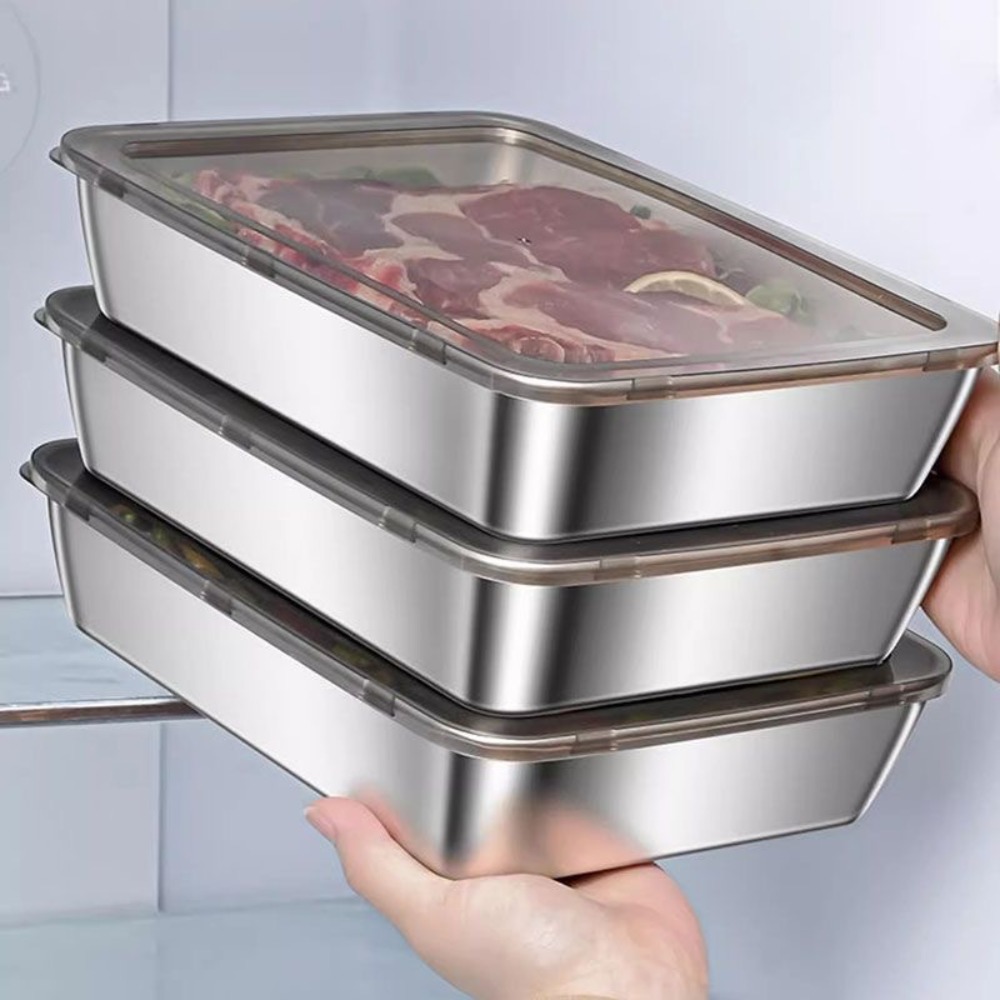 Nampan Sajian Stainless Steel  - Commercial Kitchen Organization ulasan dan harga