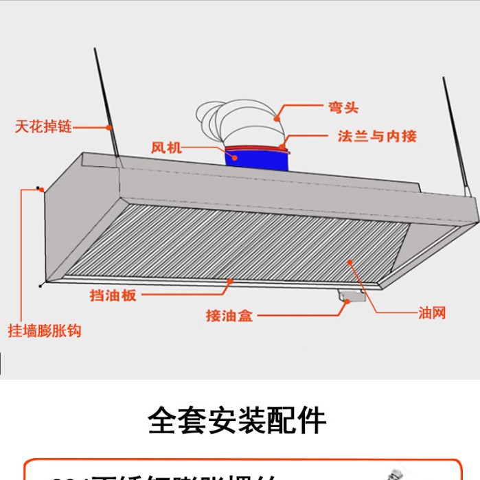 Penghisap Asap Komersial Tanpa - Commercial Kitchen Hood Installation ulasan dan harga