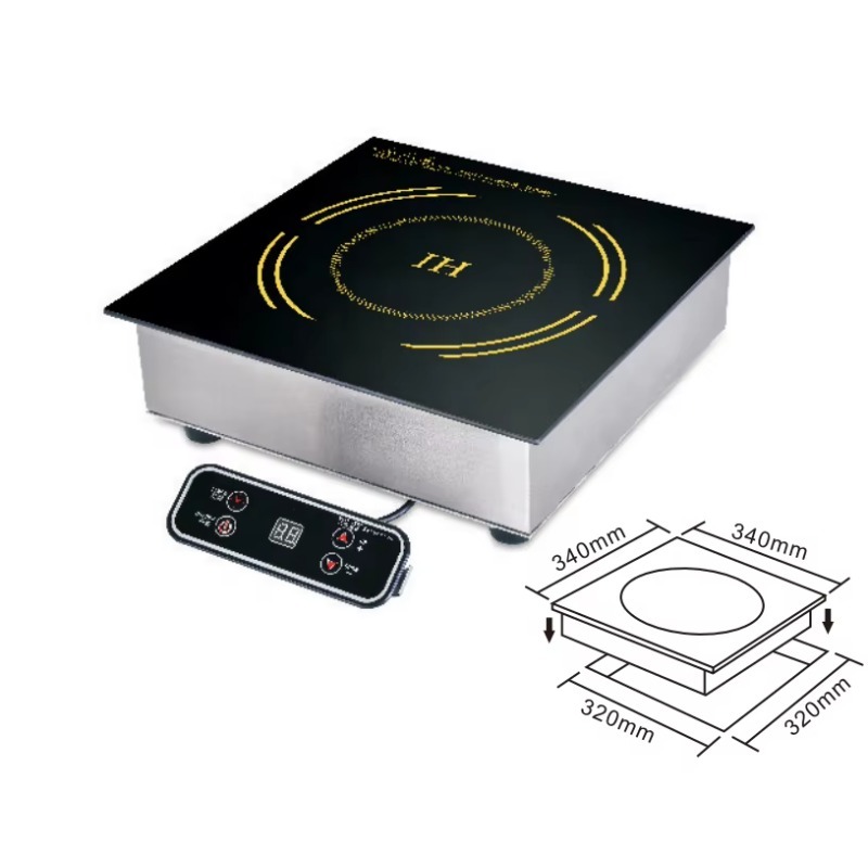 Kompor Induksi Tersembunyi Pan - Commercial Kitchen Induction ulasan dan harga