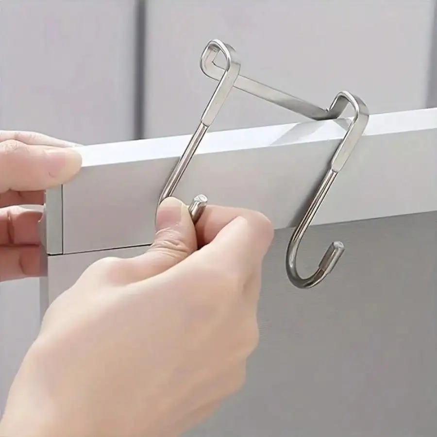 1/5pcs Gantungan Bentuk S Gand - Commercial Kitchen Organization ulasan dan harga