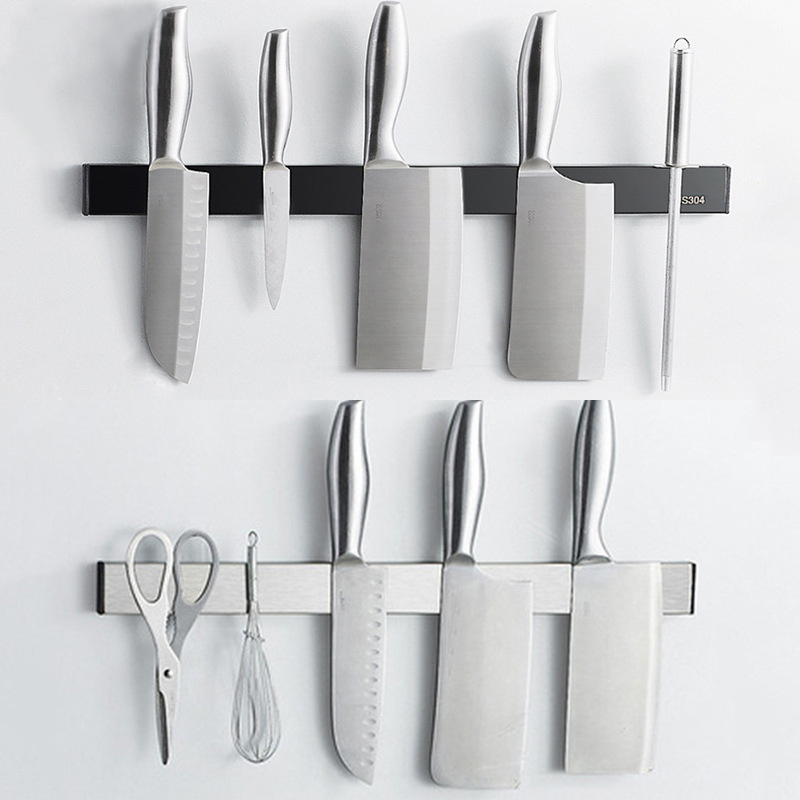 Tempat Pisau Magnet Tempel Din - Commercial Kitchen Knife Holder ulasan dan harga