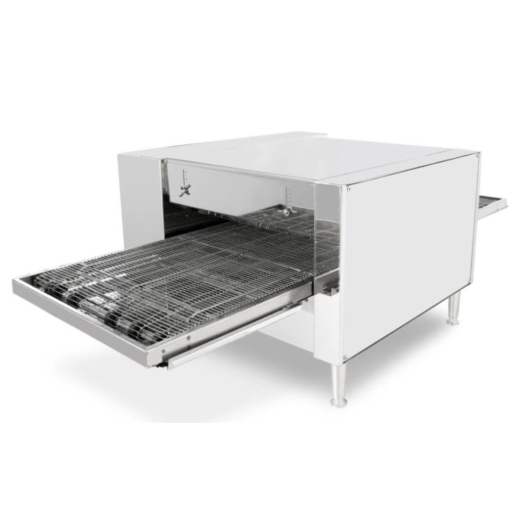 Oven Roti Pizza Listrik Rantai - Pizza Conveyor Oven ulasan dan harga