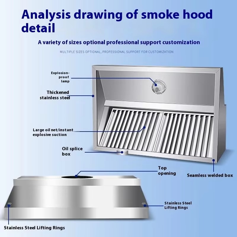 Penghisap Asap Dapur Slim Line - Commercial Kitchen Hood Cleaning ulasan dan harga