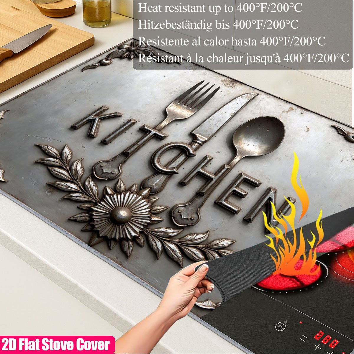Penutup Kompor Logam Tahan Lam - Commercial Kitchen Induction ulasan dan harga