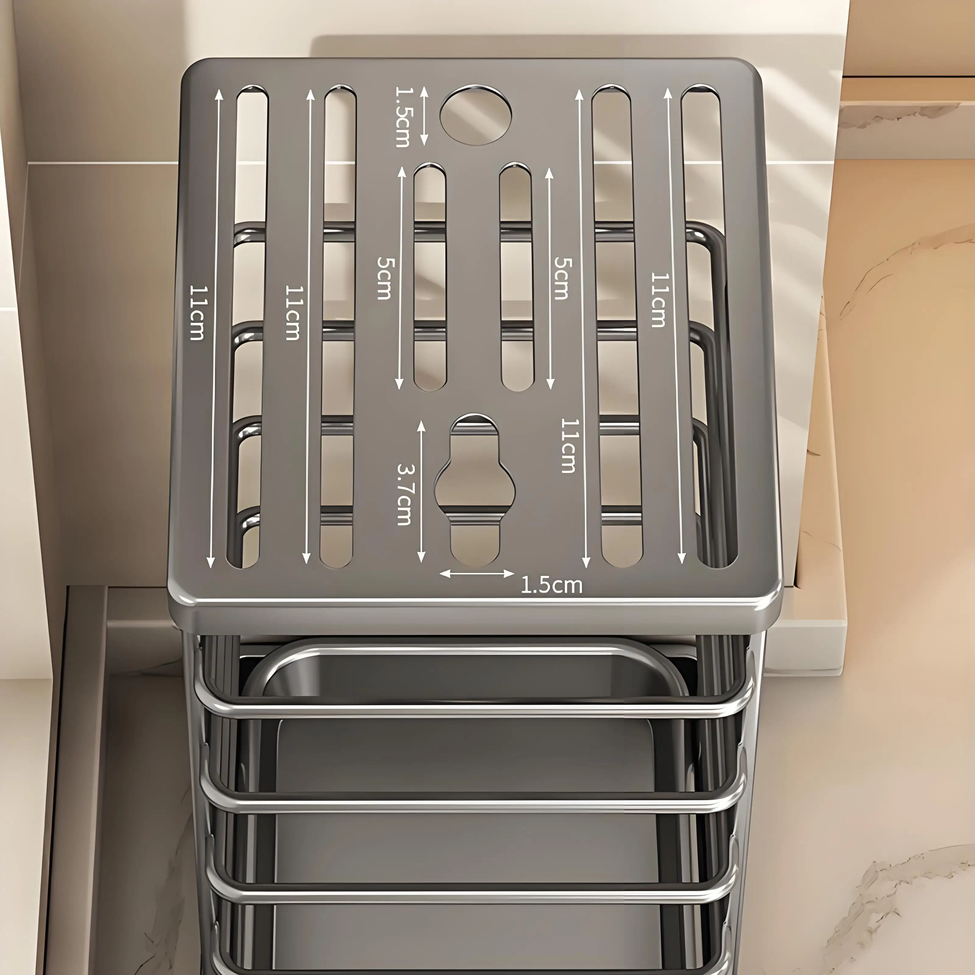 Tempat Pisau Baja Tahan Karat  - Commercial Kitchen Knife Holder ulasan dan harga