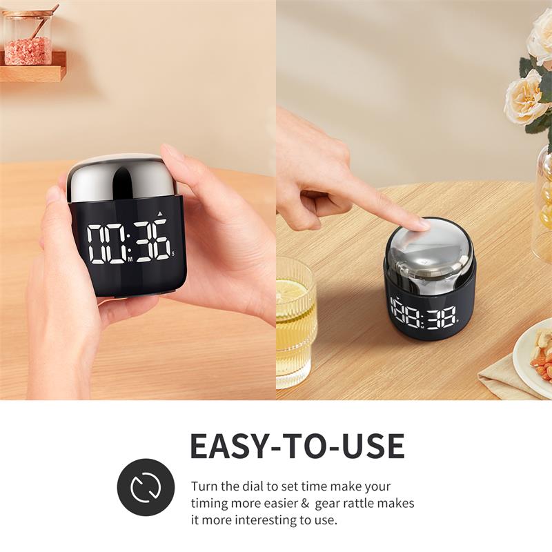 Timer Dapur Berputar dengan La - Commercial Kitchen Timer ulasan dan harga