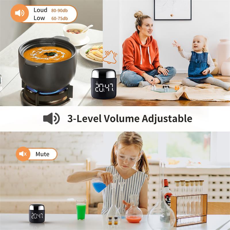 Timer Dapur Berputar dengan La - Commercial Kitchen Timer ulasan dan harga