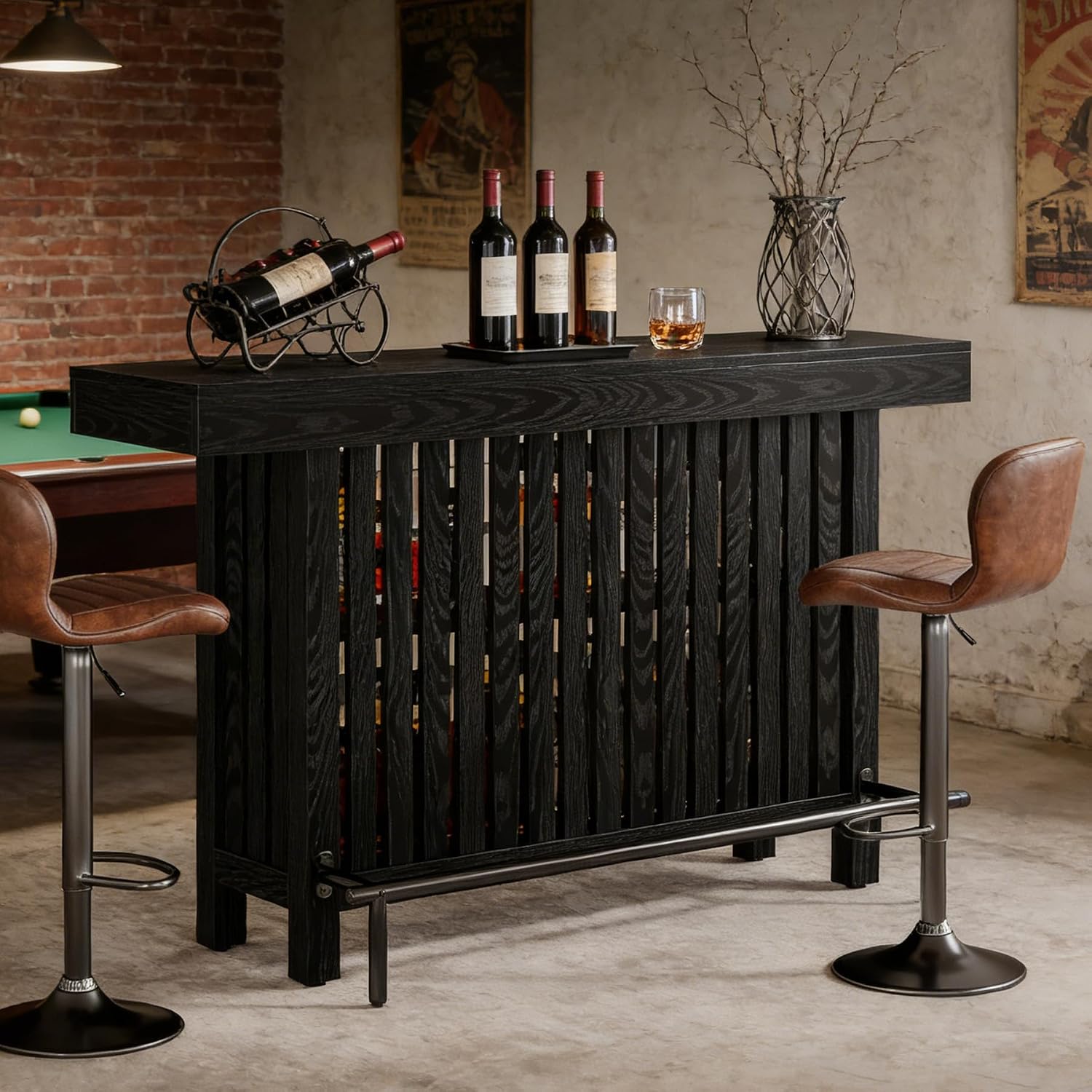 Meja Bar dengan Sandaran Kaki, - Commercial Kitchen Island ulasan dan harga