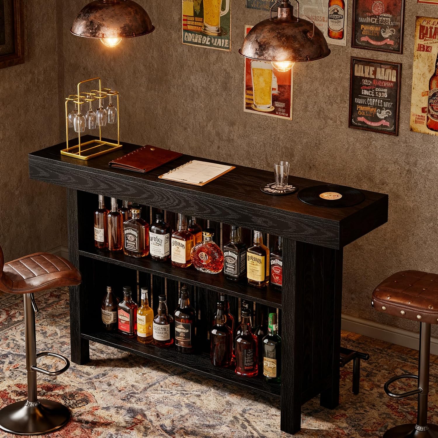Meja Bar dengan Sandaran Kaki, - Commercial Kitchen Island ulasan dan harga