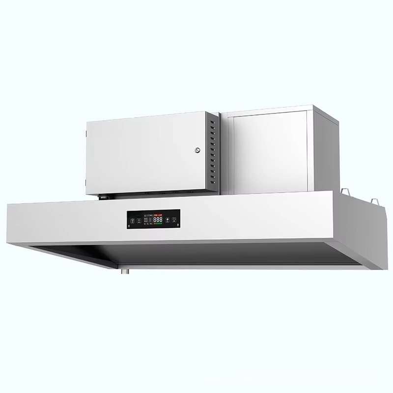 Unit Pemurnian Asap Minyak Ter - Commercial Kitchen Hood ulasan dan harga