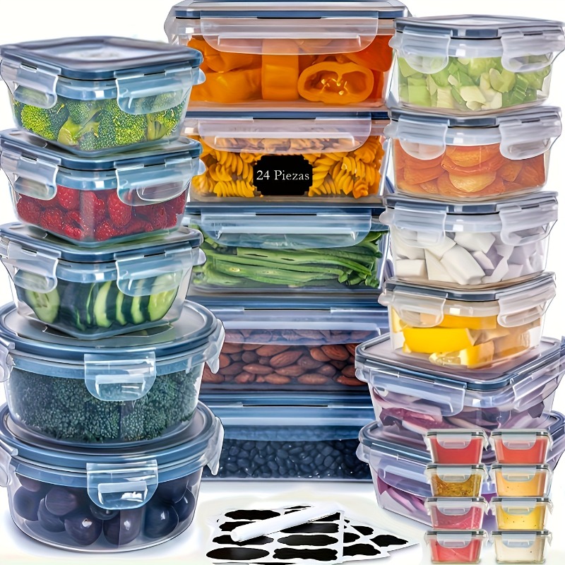 48PCS Set Wadah Penyimpanan Ma - Commercial Kitchen Organization ulasan dan harga