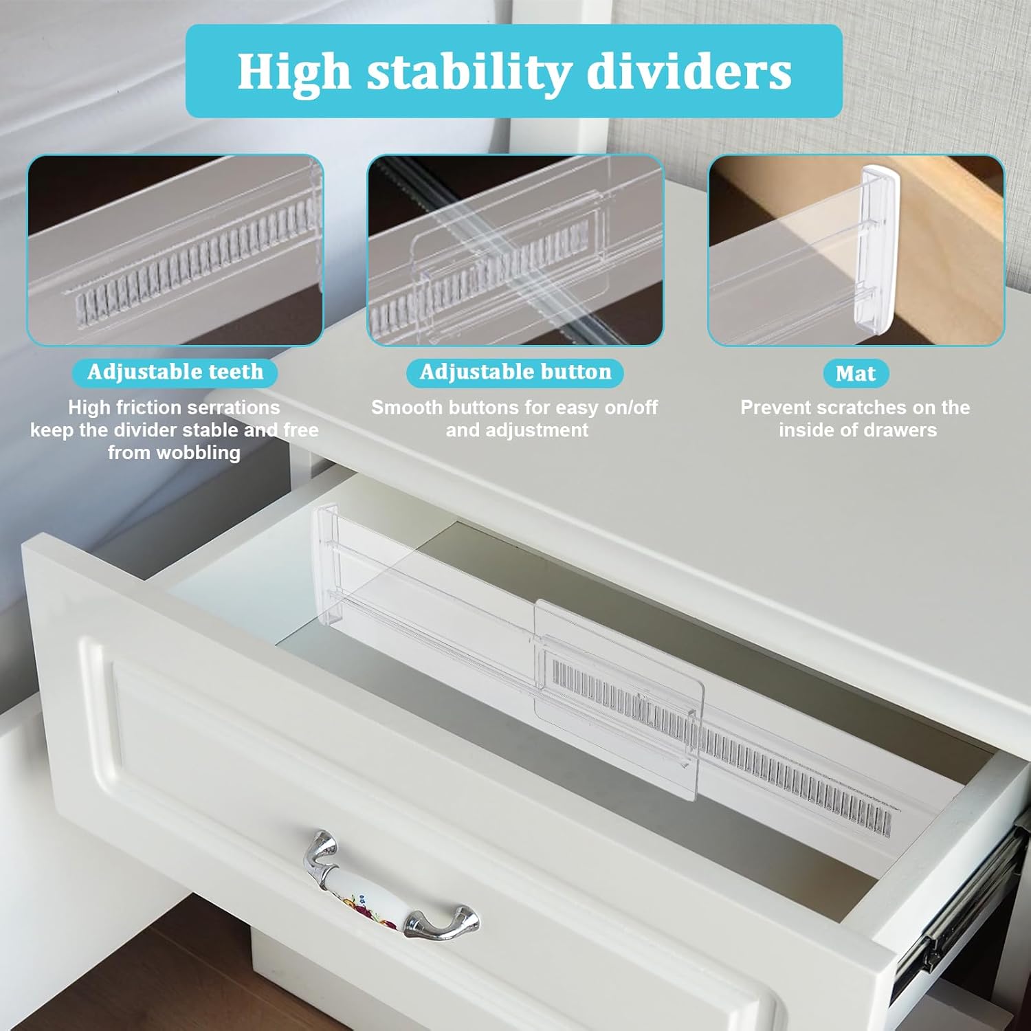 Pembagi Laci Ekspansiabel 4/6/ - Commercial Kitchen Organization ulasan dan harga