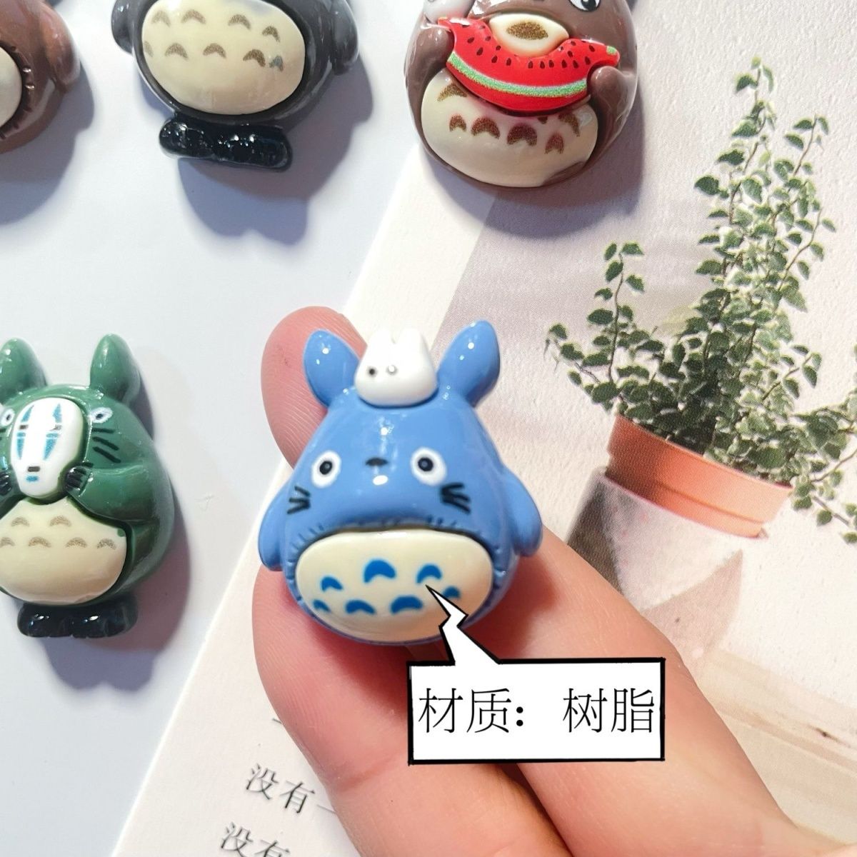 Magnet Kulkas Resin Anime Toto - Commercial Kitchen Fridge ulasan dan harga